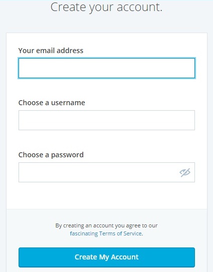 Create Your Account