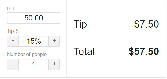 calculating tip google tricks