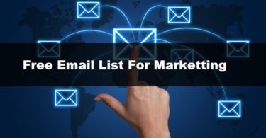 free email list for marketing download