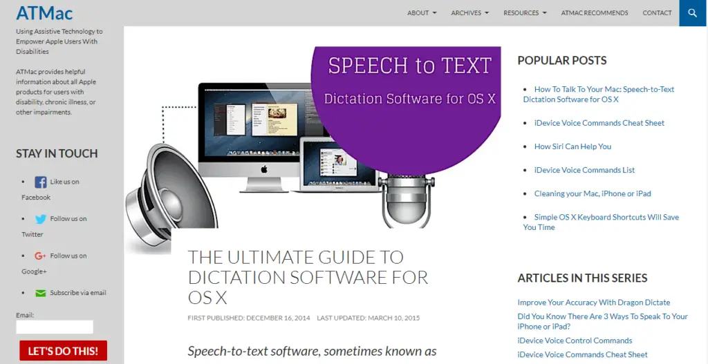 ATMac transcribing software