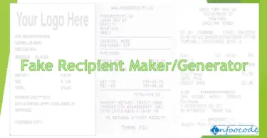 fake recepiet generator