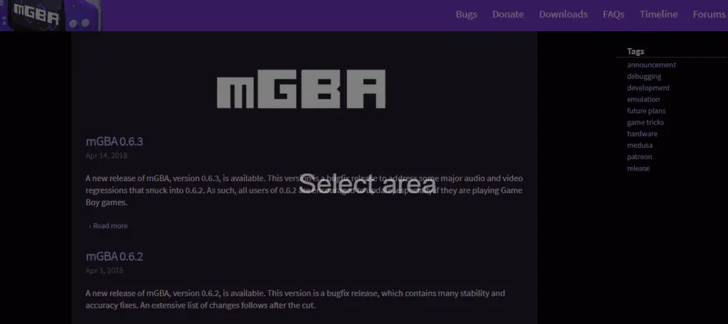 MGBA