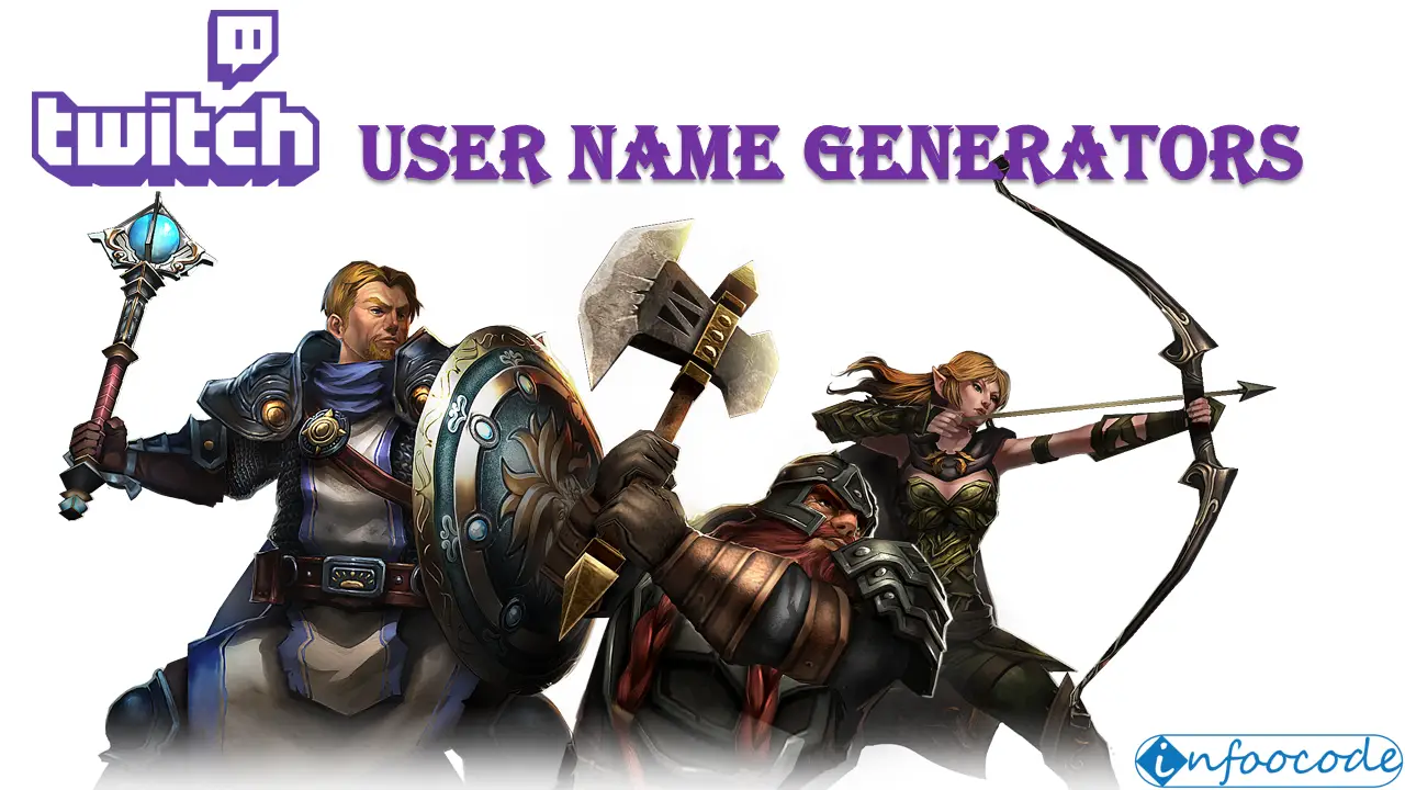 Gaming name generator for twitch