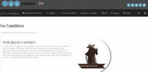 Fun-Translations wingding translator