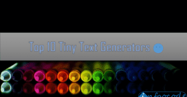 Tiny Text Generators