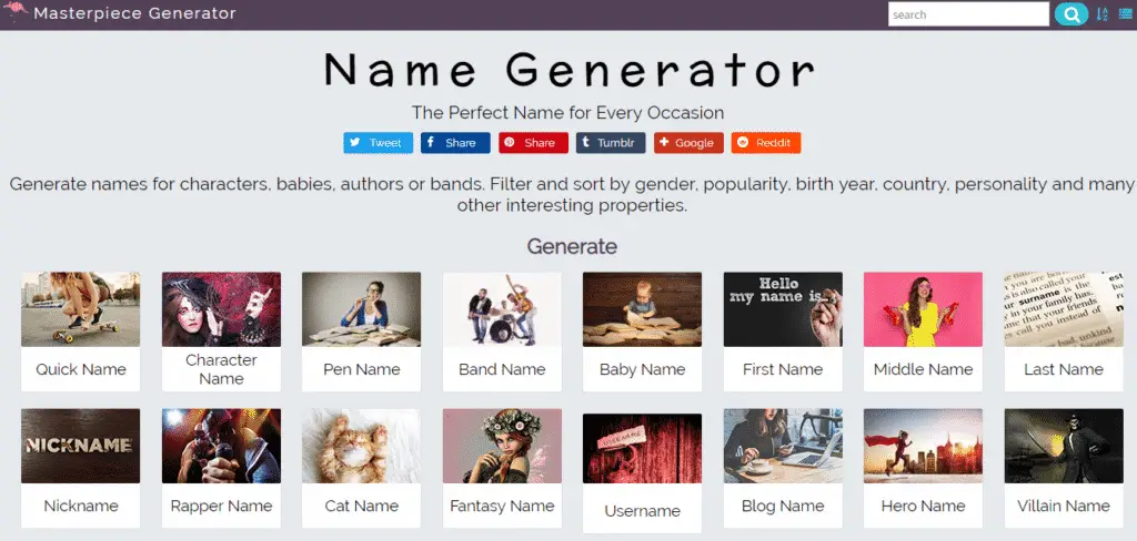 cool instagram name generator