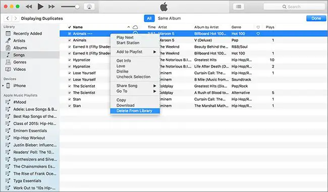 How to remove Duplicates from iTunes