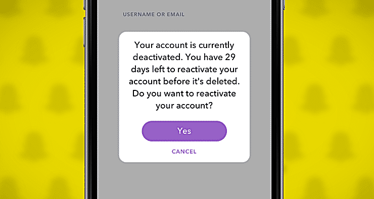 deactivate-snapchat-account reactivate