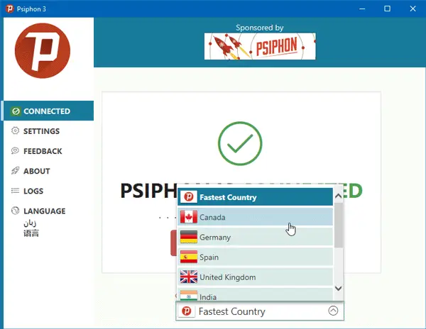 psiphon vpn free download for pc