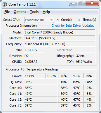 Tools to Stress Test Your PC Core Temp