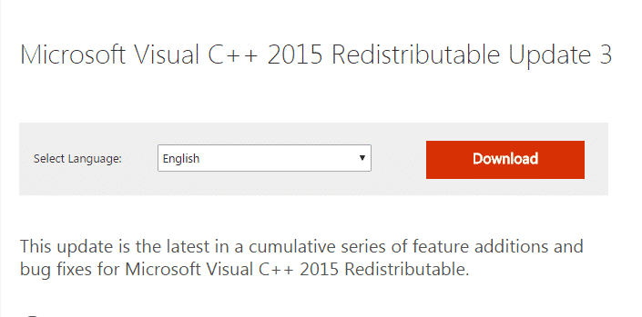 Microsoft-Visual-C-Redistribution