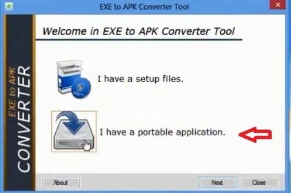 select-portable-application-to-convert