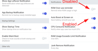 enable or disable auto start in android apps